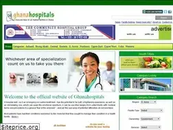 Sites similar to ghanahospitals.org