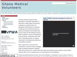 Sites similar to ghanamedicalvolunteers.org