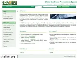 Sites similar to ghaneps.gov.gh