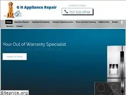 Sites similar to ghappliancerepair.com