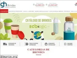 Sites similar to ghbrindes.com.br