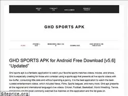 Sites similar to ghdsportsapk.com