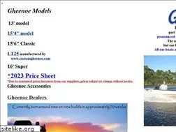 Sites similar to gheenoe.net