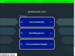 Sites similar to ghettochat.com