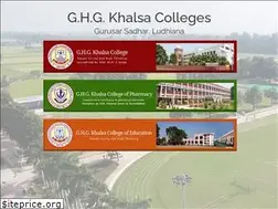 Sites similar to ghgcollegesadhar.org