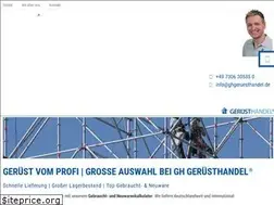 Sites similar to ghgeruesthandel.de