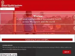 Sites similar to ghi.wisc.edu