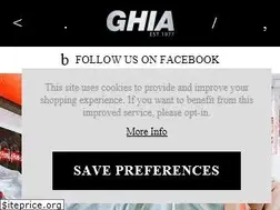 Sites similar to ghiamenswear.com