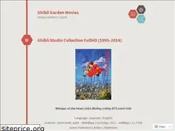 Sites similar to ghibligarden.wordpress.com