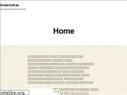 Sites similar to ghillietreff.de