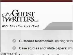 Sites similar to ghost-writers.com