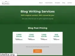 Sites similar to ghostblogwriters.com