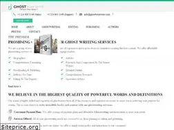 Sites similar to ghostbookwrite.com