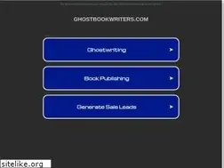 Sites similar to ghostbookwriters.com