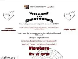 Sites similar to ghostbumps.us