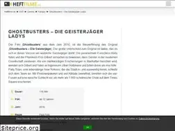 Sites similar to ghostbustersfilm.de