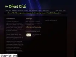 Sites similar to ghostclub.org.uk
