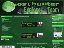 Sites similar to ghosthunter-explorer-team.de