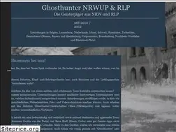 Sites similar to ghosthunter-nrwup.de