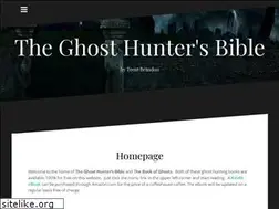 Sites similar to ghosthuntersbible.com
