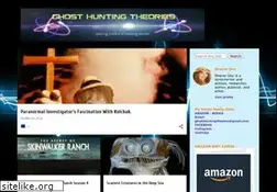 Sites similar to ghosthuntingtheories.com