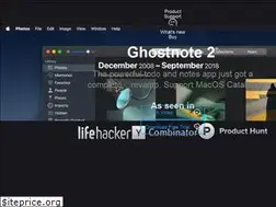Sites similar to ghostnoteapp.com