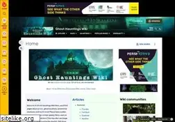 Sites similar to ghosts.wikia.com