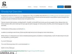 Sites similar to ghostscript.com