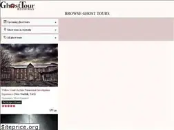 Sites similar to ghosttourbookings.com.au