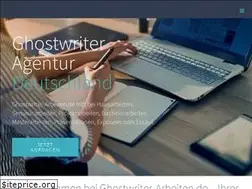 Sites similar to ghostwriter-arbeiten.de
