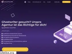 Sites similar to ghostwriter-hilfe.com