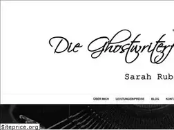 Sites similar to ghostwriterfee.de