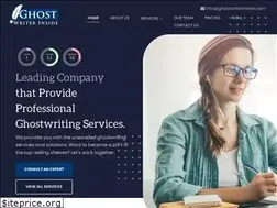 Sites similar to ghostwriterinside.com
