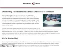 Sites similar to ghostwriteronline.eu