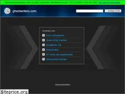 Sites similar to ghostwriters.com
