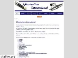 Sites similar to ghostwritersinternational.com
