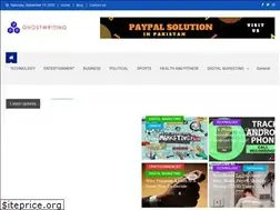 Sites similar to ghostwritingblog.com