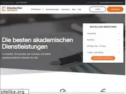 Sites similar to ghostwritingfinden.de