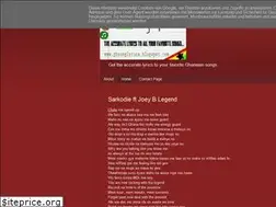 Sites similar to ghsonglyrics.blogspot.com