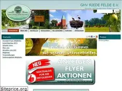 Sites similar to ghv-riede-felde.de