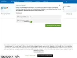 Sites similar to ghw-gmbh.de