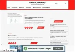 Sites similar to ghwdownload.com