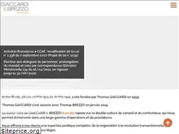Sites similar to giaccardi-avocats.com