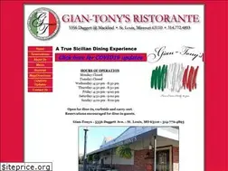 Sites similar to gian-tonys.com