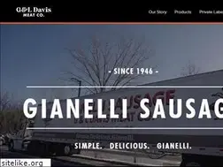 Sites similar to gianellisausage.com