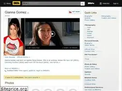 Sites similar to giannagomez.com