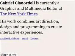 Sites similar to gianordoli.com