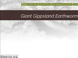 Sites similar to giantearthworm.org.au