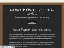Sites similar to giantpuppetssavetheworld.com