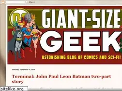 Sites similar to giantsizegeek.com